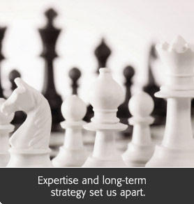 Chessboard representing legal strategy